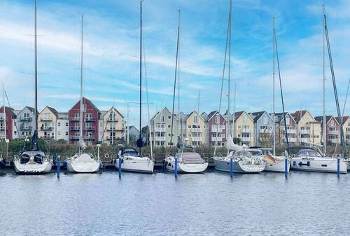 Hausansicht vom Ryk-Ufer - 