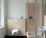 Badezimmer - Etagenwohnung mit 43,00 m&sup2; in Oldenburg zur Miete