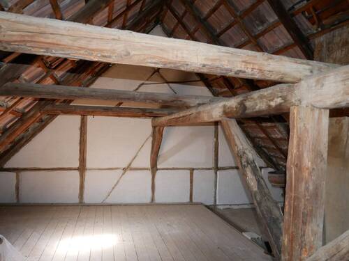 Sanierter Hausgiebel - 