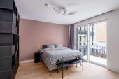 Schlafzimmer mit Balkon - 