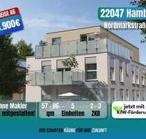 ++BESTPREIS MIT KFW55-Förderung++ NEUBAU 2 ZKB MIET-ENERGIESPAREND mit 5% AfA - Hamburg Tonndorf