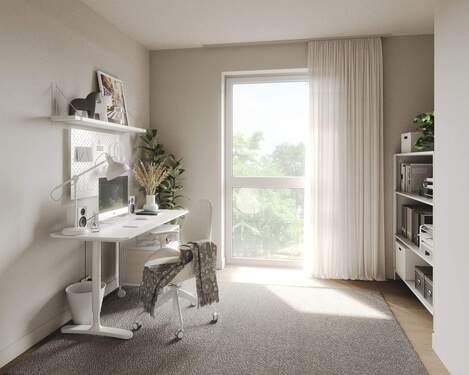 Innenvisualisierung Büro - 