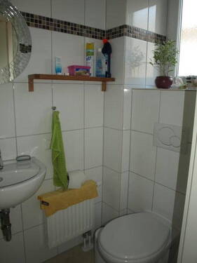 Gäste WC mit Dusche EG - 