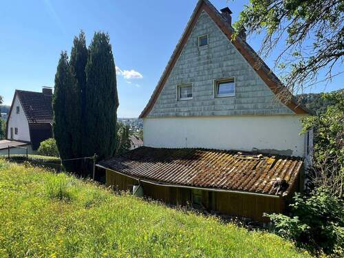 Rückansicht - Mehrfamilienhaus, Wohnhaus mit 164,00 m&sup2; in Bad Karlshafen zum Kaufen