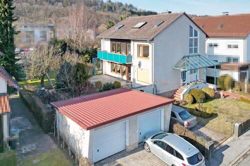 Luftbild - 1 Zimmer Mehrfamilienhaus, Wohnhaus in Kronach