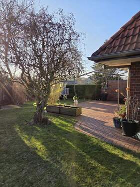 Terrasse vermietete Haushälfte - 