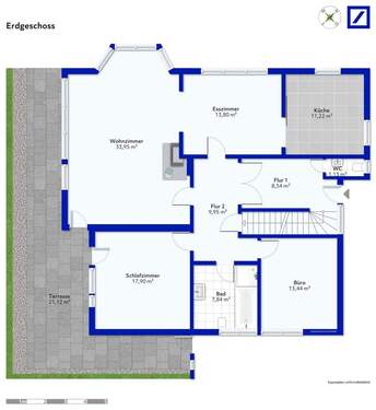 Grafik_EG ohne Möbel - 