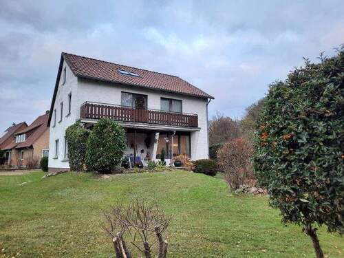 Terassen-Ansicht und Gartenteil Whg 1 - 