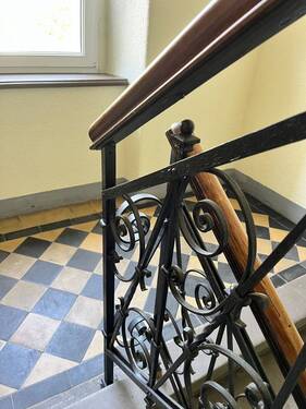Treppenhaus Detail - Etagenwohnung in Mittweida