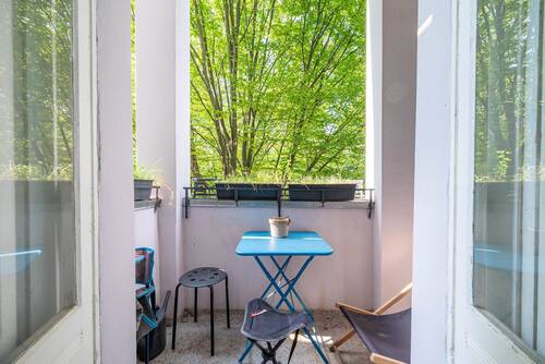 Balkon zur Schillerpromenade - 2 Zimmer Etagenwohnung zum Kaufen in Berlin