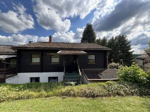 Rückansicht - 3 Zimmer Mehrfamilienhaus, Wohnhaus in Grafenau