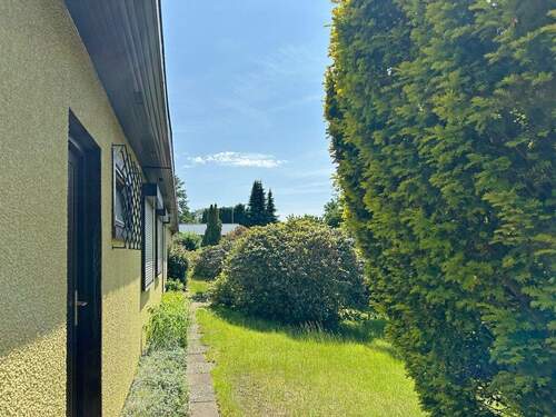 seitlicher Gartenblick - 