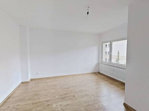 Ansicht II: Wohn- und Esszimmer - 3 Zimmer Etagenwohnung zur Miete in Duisburg