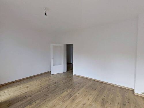 Ansicht III: Wohn- und Esszimmer - 3 Zimmer Etagenwohnung in Duisburg