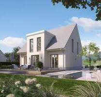 Neubau Einfamilienhaus mit Flachdach-Terrassengiebel auf 1.049 m² Grundstück in Elmenhorst