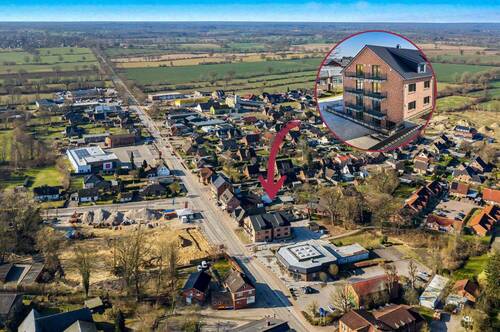 Drohnenaufnahme - 3 Zimmer Etagenwohnung in Leezen