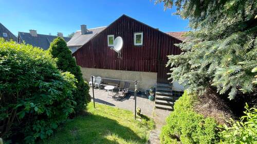 Terrasse - 5 Zimmer Bauernhaus, Landhaus zum Kaufen in Altenberg