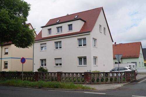 Hausansicht - Attraktive 4-Raumwohnung in Delitzsch DG