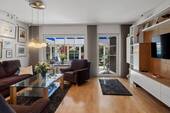 Wohnzimmer - Reihenendhaus mit 98,00 m&sup2; in Hamburg zum Kaufen