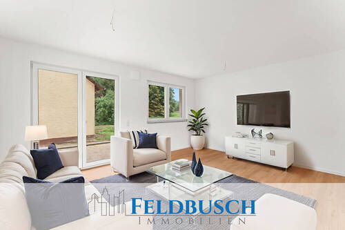 Cover - Leben am Rande des Grüns - Neubau-2-Zimmer-Erdgeschosswohnung mit Wohlfühlcharakter in unmittelbarer Nähe zum Golfplatz
