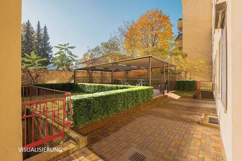 Innenhof_Fahrradstellplatz - 3 Zimmer Etagenwohnung zum Kaufen in Berlin