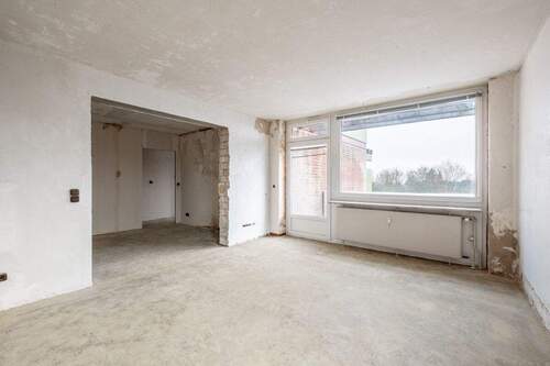 Wohnzimmer - Etagenwohnung mit 110,00 m&sup2; in Grömitz zum Kaufen