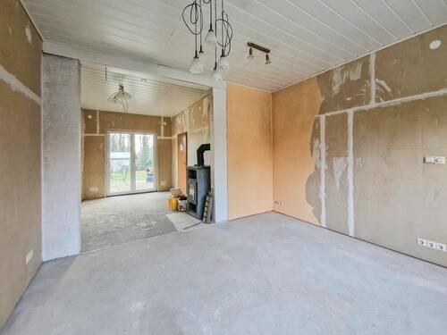 Wohnzimmer im EG - 5 Zimmer Einfamilienhaus zum Kaufen in Itzehoe