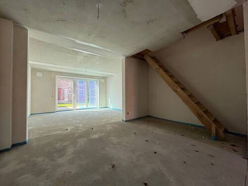 Wohn und Essbereich - 4 Zimmer Reihenendhaus in Bremen