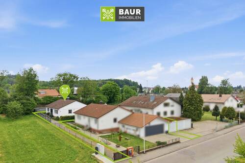 Luftbild (2)_bearb_mark - 4 Zimmer Einfamilienhaus in Ravensburg / Obereschach