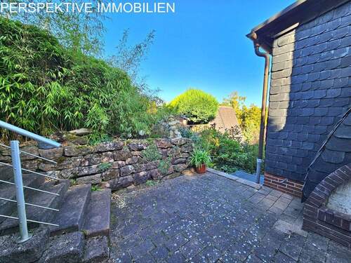 Terrasse - Einfamilienhaus mit 80,00 m&sup2; in Brensbach zum Kaufen