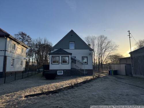 Blick vom Garten zum Haus - Einfamilienhaus mit 108,00 m&sup2; in Neuenhagen zum Kaufen