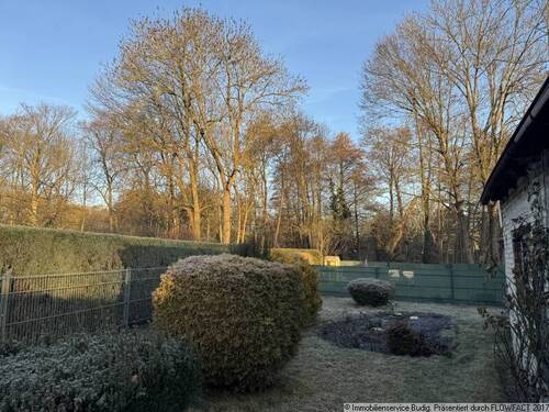 Grünfläche hinter dem Nebengebäude - 