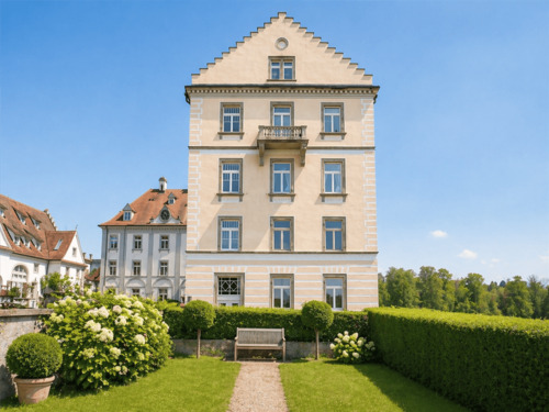 Westfront der Anlage - 