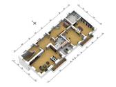 Grundriss Schloss Kirchberg - 