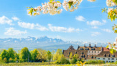 Schloss Kirchberg Umgebung - 5 Zimmer Etagenwohnung in Immenstaad am Bodensee