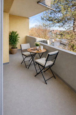 So könnte Ihr Balkon aussehen! - 1 Zimmer Etagenwohnung in Rosenheim