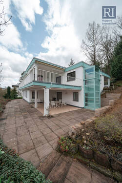 Blick auf das Haus - 6 Zimmer Einfamilienhaus in Marktheidenfeld