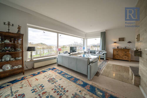 Wohnbereich EG mit Fernblick - 