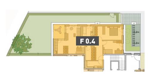Gartenwohnung F 0.4 - 