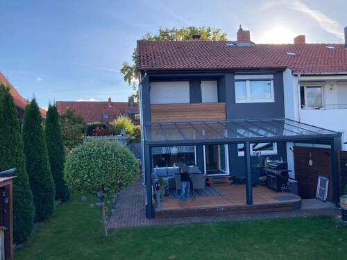 Hausansicht Nord Terrasse - 