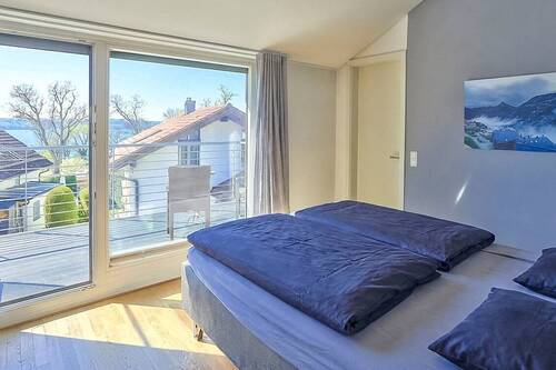 Schlafzimmer mit Terrassenzugang - 