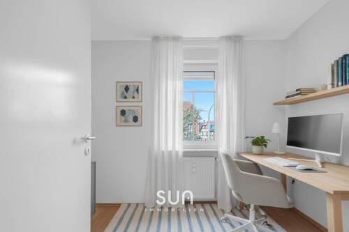 ARBEITSZIMMER (visualisiert) - Etagenwohnung mit 73,00 m&sup2; in Aschaffenburg zum Kaufen