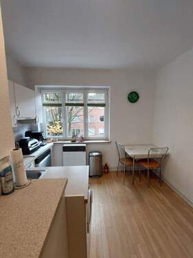 Küche - Etagenwohnung mit 34,00 m² in Hamburg zum Kaufen