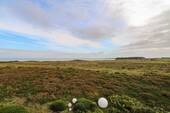 Blick von der Loggia auf Heide und die Nordsee - 3 Zimmer Etagenwohnung in Sylt