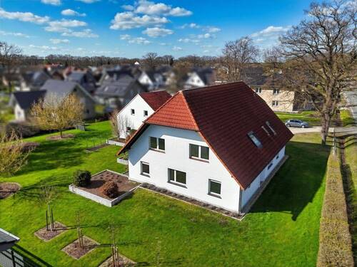 Süd-Ost-Ansicht - 8 Zimmer Mehrfamilienhaus, Wohnhaus zum Kaufen in Espelkamp