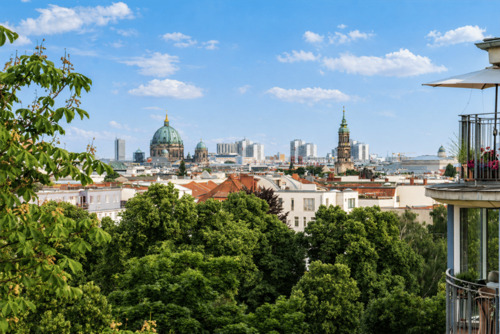 Blick Parkside-Terrasse - 