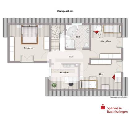 Dachgeschoss - 