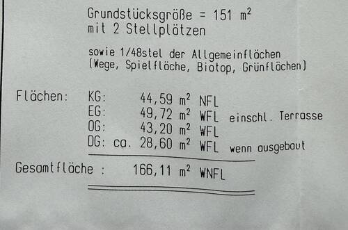 Flächenberechnung - 