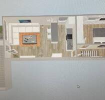 Charmante 2-Zimmer-Wohnung mit großer Dachterrasse und Stellplatz in Achim Uphusen