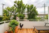 Balkon - Etagenwohnung mit 57,10 m&sup2; in Frankfurt am Main zum Kaufen